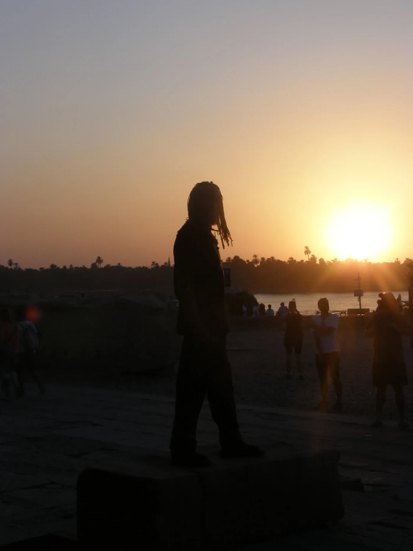 A riverside sunset, reflecting the outdoor, nature-based side of energy practice