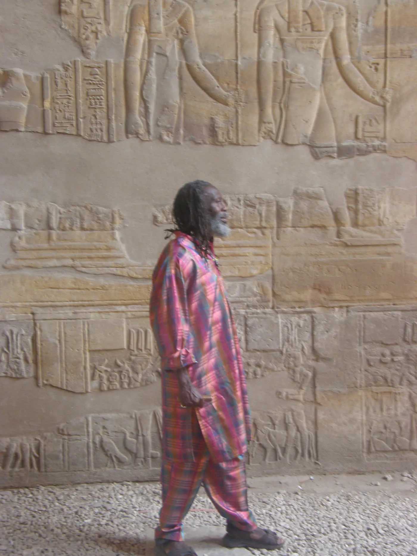 The Rods of Ma'at founder at an Egyptian temple